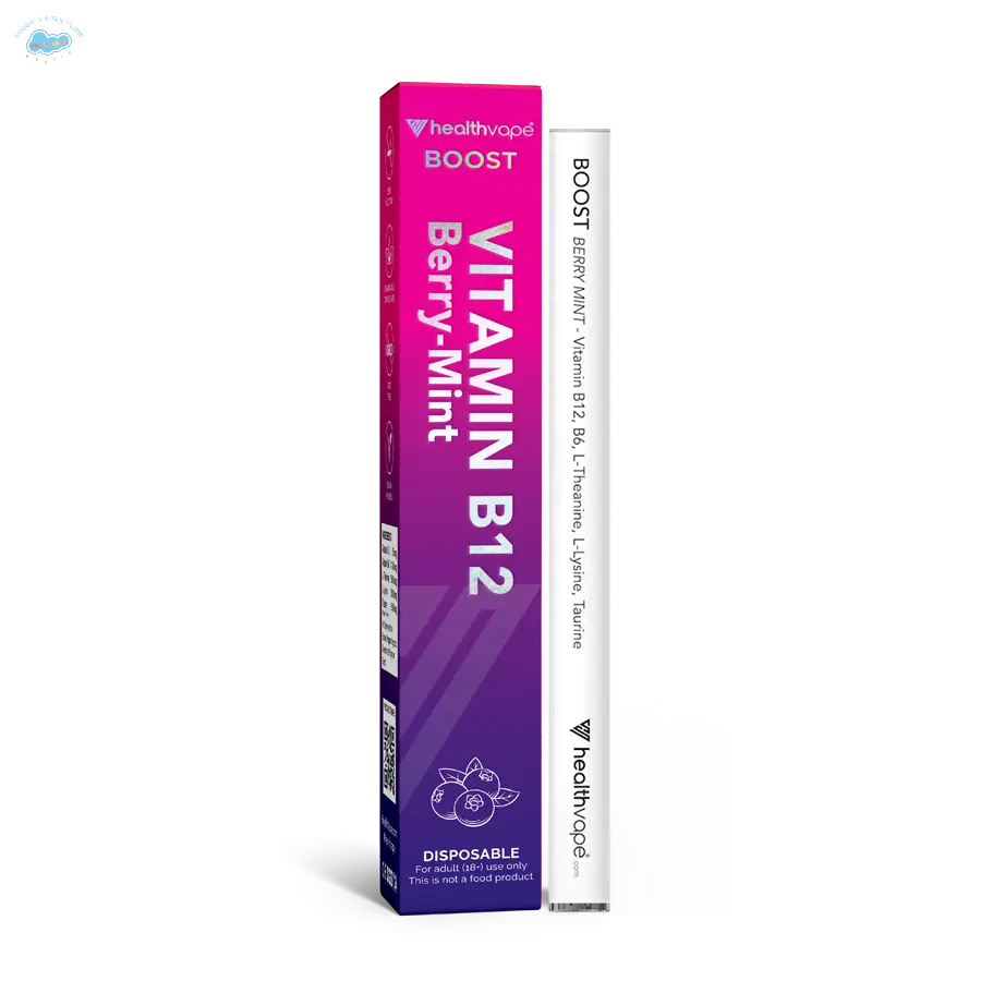 BOOST - B12 / Berry Mint Guddy Vapes Flow